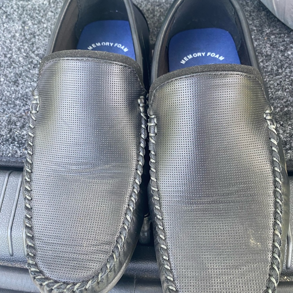Mens black loafer